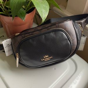 New COACH court belt bag